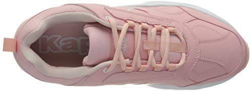 Kappa Sultan, Zapatillas Unisex Adulto, 2110 Rosa/White, 37 EU