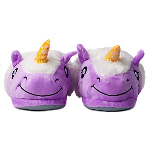 Katara Zapatillas De Casa Unicornio Niña Mujer Talla Única 36-44, Color Rosa, Cerradas (1770)