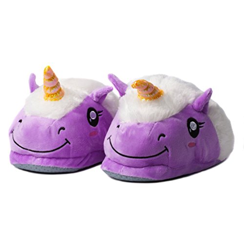 Katara Zapatillas De Casa Unicornio Niña Mujer Talla Única 36-44, Color Rosa, Cerradas (1770)