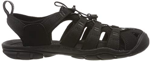 Keen Clearwater CNX, Sandalias de Senderismo Mujer, Negro (Black/Black Black/Black), 38 EU