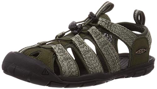 Keen Clearwater CNX, Zapatos para Agua Hombre, Noche Forest/Negro, 40.5