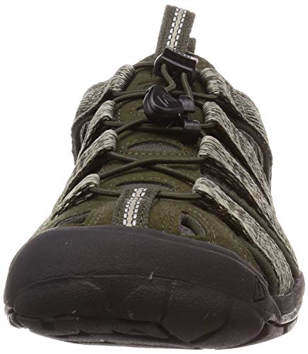 Keen Clearwater CNX, Zapatos para Agua Hombre, Noche Forest/Negro, 40.5
