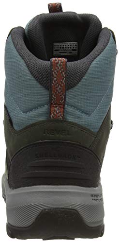 KEEN Revel 4 Polar Mid Height Waterproof, Botas para Nieve Mujer, Imán Atlántico Norte, 37.5 EU