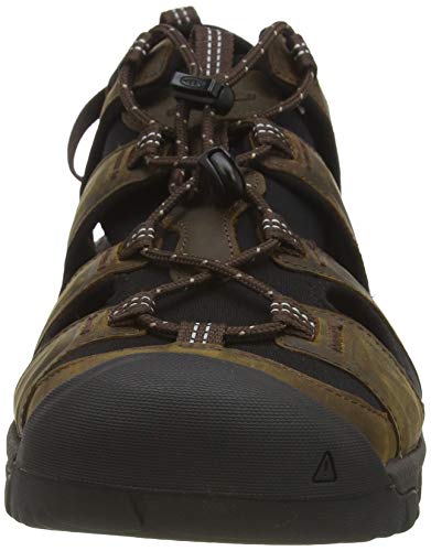 Keen Targhee 3 Closed Toe, Sandalias Deportivas Hombre, Bison/Mulch, 43 EU