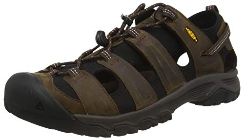 Keen Targhee 3 Closed Toe, Sandalias Deportivas Hombre, Bison/Mulch, 43 EU