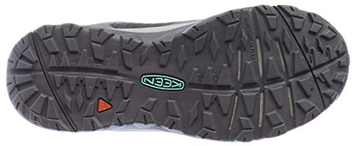 Keen Terradora 2 Low Height Waterproof, Zapatos para Senderismo Mujer, Steel Grey/Ocean Wave, 35 EU