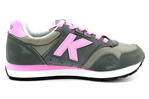 Kelme K-37 Grafito/Rosa - Zapatilla Retro Running (41)