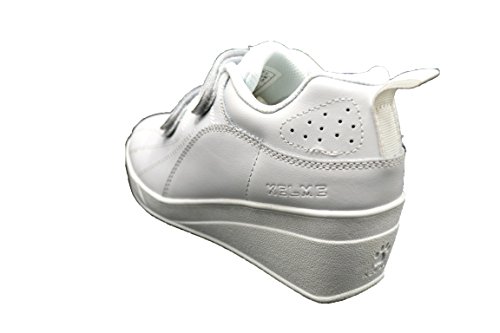 Kelme New Patty V Blanco- Deportivo de Velcro con cuña (41)