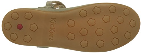 Kickers AMBELLIE, Bailarinas con Punta Cerrada para Niñas, Dorado (OR 15), 37 EU