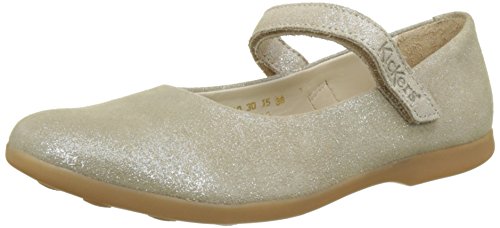 Kickers AMBELLIE, Bailarinas con Punta Cerrada para Niñas, Dorado (OR 15), 37 EU