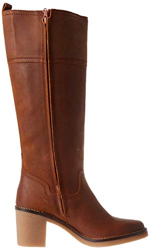Kickers Averno, Botas de Moda Mujer, Camello Naranja, 40 EU