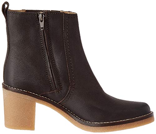 Kickers Averny, Botas Cortas al Tobillo Mujer, Marrón Oscuro, 37 EU