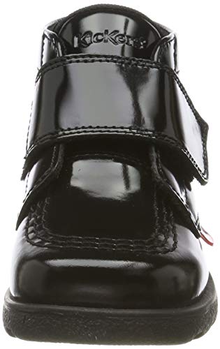 Kickers Fragma Hi Shine Stra, Botines Niños, Negro (Black Blk), 28 EU