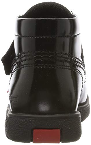 Kickers Fragma Hi Shine Stra, Botines Niños, Negro (Black Blk), 28 EU