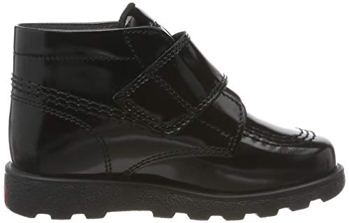 Kickers Fragma Hi Shine Stra, Botines Niños, Negro (Black Blk), 28 EU