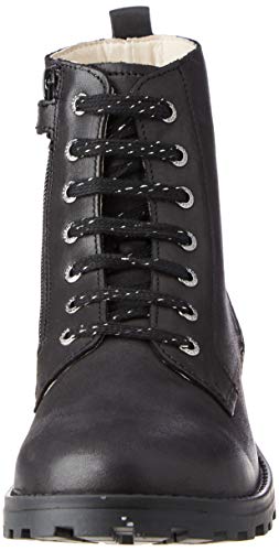 KICKERS Grooke, Botas Cortas al Tobillo Mujer, Plata Negra, 36 EU
