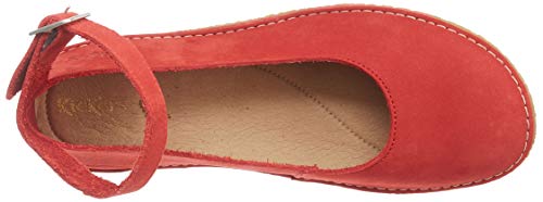 Kickers Honnora, Bailarinas con Punta Cerrada Mujer, Rojo (Rouge 4), 39 EU