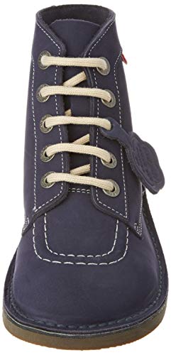 KICKERS Kick Col, Botas Cortas al Tobillo Mujer, Marino, 35 EU