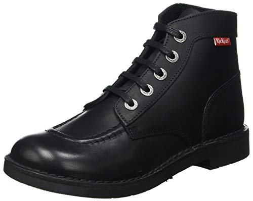 Kickers Kick Col Botas Unisex, Negro (Noir Vernis Perm 83), 36 EU