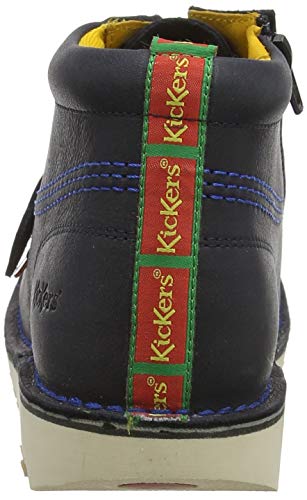 Kickers Kick Hi, Botas Clasicas Hombre, Azul (Navy Nvy), 38 EU