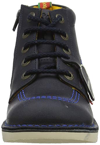 Kickers Kick Hi, Botas Clasicas Hombre, Azul (Navy Nvy), 38 EU