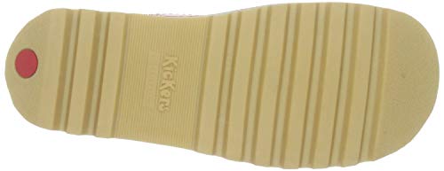 Kickers Kick Hi', Botines Mujer, Rojo (Red/Light Cream), 38 EU