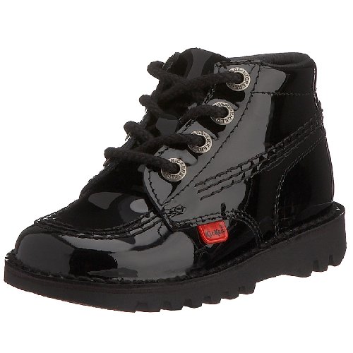 Kickers Kick Hi Core, Botas Niños Unisex, Negro (Black), 21 EU