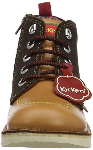 Kickers Kick Hi Winterised, Botas Clasicas Hombre, Marrón (Light Brown Brwn), 39 EU