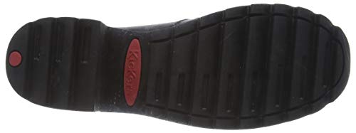 Kickers klio Loafer Black Leather, Zapatos Mujer, Negro, 38 EU