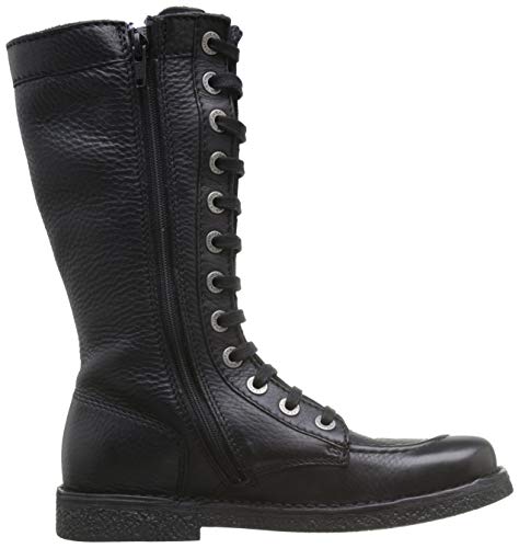 Kickers Meetkiknew, Botas Slouch Mujer, Negro (Noir Sem Noir Perm 82), 37 EU