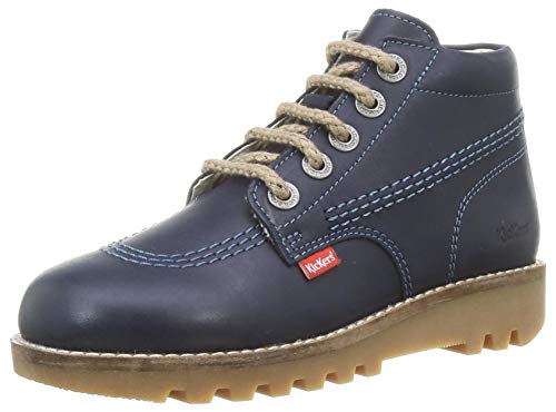 KICKERS Newrallyz, Botas Cortas al Tobillo Niños, Marino, 34 EU