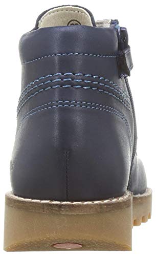 KICKERS Newrallyz, Botas Cortas al Tobillo Niños, Marino, 34 EU