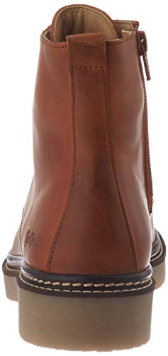 Kickers Oxigeno, Botas Cortas al Tobillo Mujer, Naranja Camello, 36 EU
