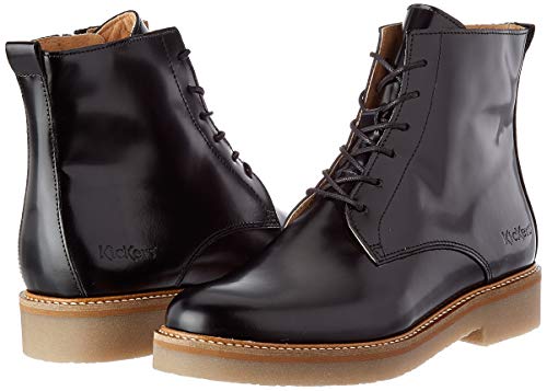 Kickers Oxigeno, Botas Cortas al Tobillo Mujer, Negro, 39 EU