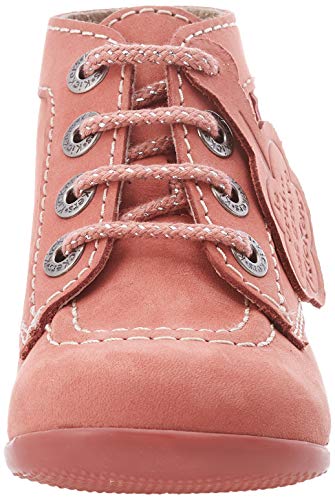 Kickers Sabio, Botas Unisex niños, Rosa (Rose Antique Perm 132), 22 EU