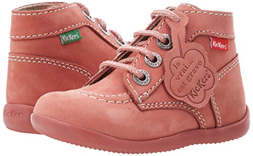 Kickers Sabio, Botas Unisex niños, Rosa (Rose Antique Perm 132), 22 EU