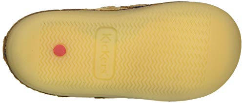 KICKERS Socool, Botas Cortas al Tobillo Niñas, Silla DE Camello, 18 EU