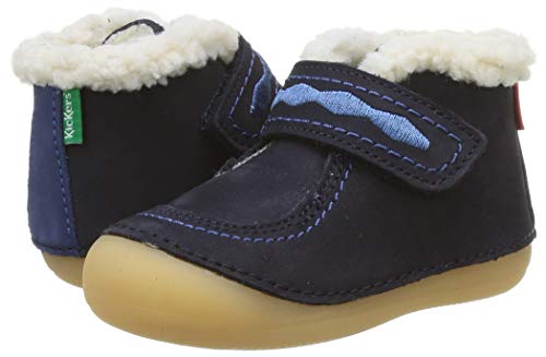 KICKERS Soetnic, Botas Cortas al Tobillo Niñas, Marino, 25 EU