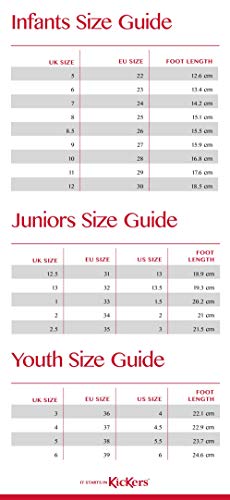 Kickers Unisex Kids Kick Hi Core Boots, Brown (DK Tan), 4 UK (37 EU)