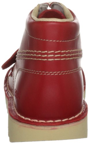 Kickers Unisex Kids Kick Hi Core Boots, Red (Red/LT Cream), 5 UK (38 EU)