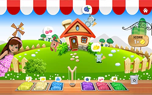 Kids Vehicles 2: Amazing Ice Cream Truck Adventure (Cupcake Maker, Counting Coins, Learning Colors, Fireworks and More) - Fun Interactive Games with Alex & Dora for Toddlers and Preschool Explorers and Little Drivers of Trucks (Abby Monkey® edition)