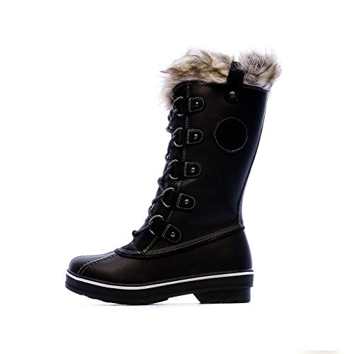 Kimberfeel - Botas de nieve para mujer, blanco, 38