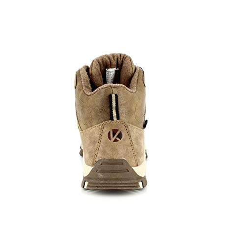 KIMBERFEEL Nanda, Botas para Nieve para Hombre, Beige, 37 EU