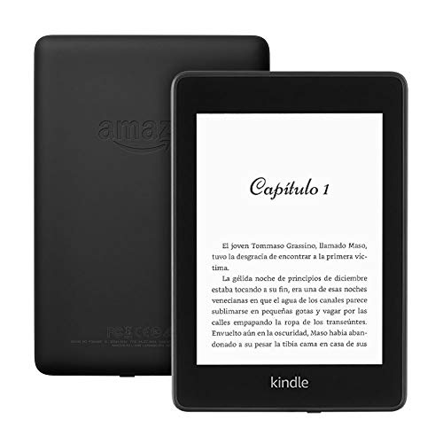 Kindle Paperwhite - Resistente al agua, pantalla de alta resolución de 6", wifi + conectividad móvil gratuita, 32 GB, sin publicidad
