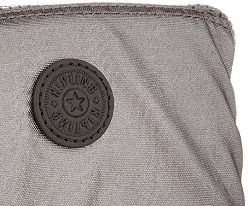 Kipling Creativity S, Cartera para Mujer, Negro (Carbon Metallic), 14.5x9.5x5 cm