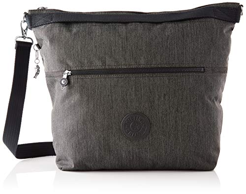 Kipling ESTI, Tote Bag para Mujer, Black Peppery, 15x47.5x39 cm (LxWxH)