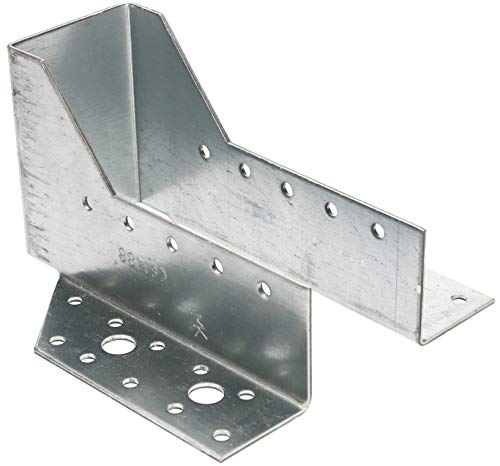 KOTARBAU Zapato de viga tipo A, 50 mm, conector para vigas de madera, conector para construcción exterior