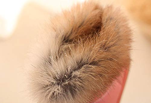 KVbabby Botas de Nieve para Niños Invierno Botines Calentar Botas De Nieve Ante Anti-Deslizante Zapatos Botas de Trabajo,Blanco,28 EU = Fabricante 29