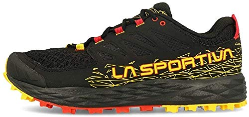 LA SPORTIVA Lycan II, Zapatillas de Trail Running Hombre, Black/Yellow, 44.5 EU