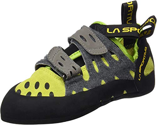 La Sportiva Tarantula - Pies de Gato Unisex, Color Verde/Gris, Talla 39.5